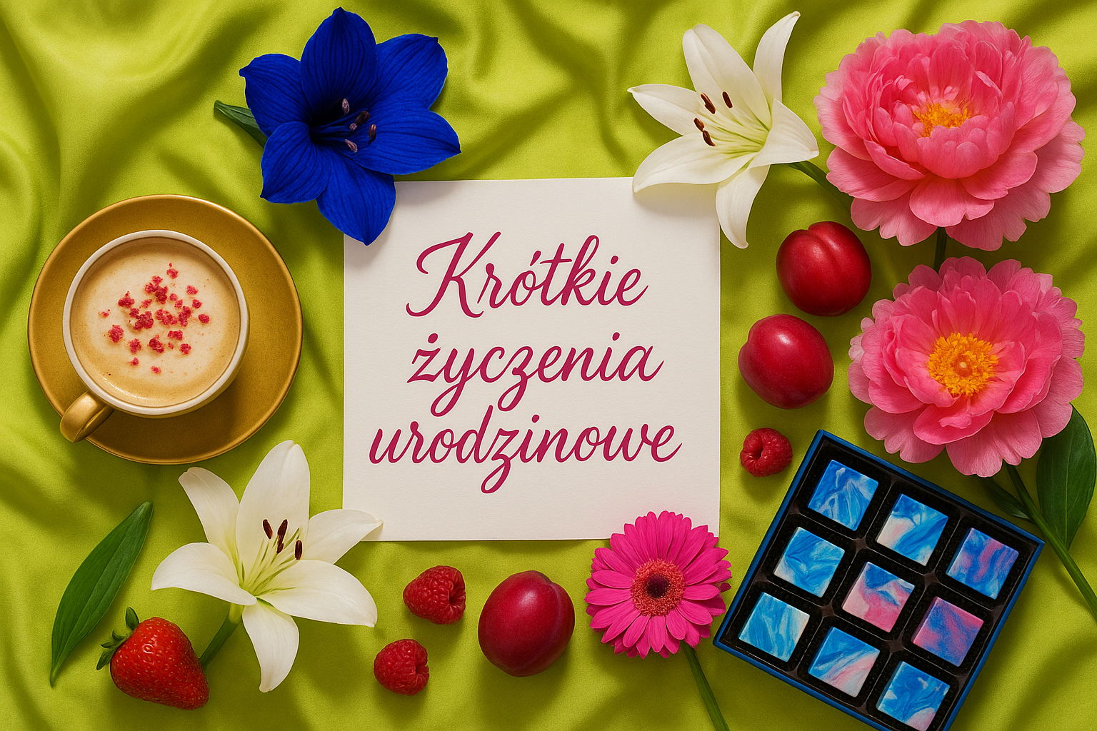 Krótkie życzenia urodzinowe