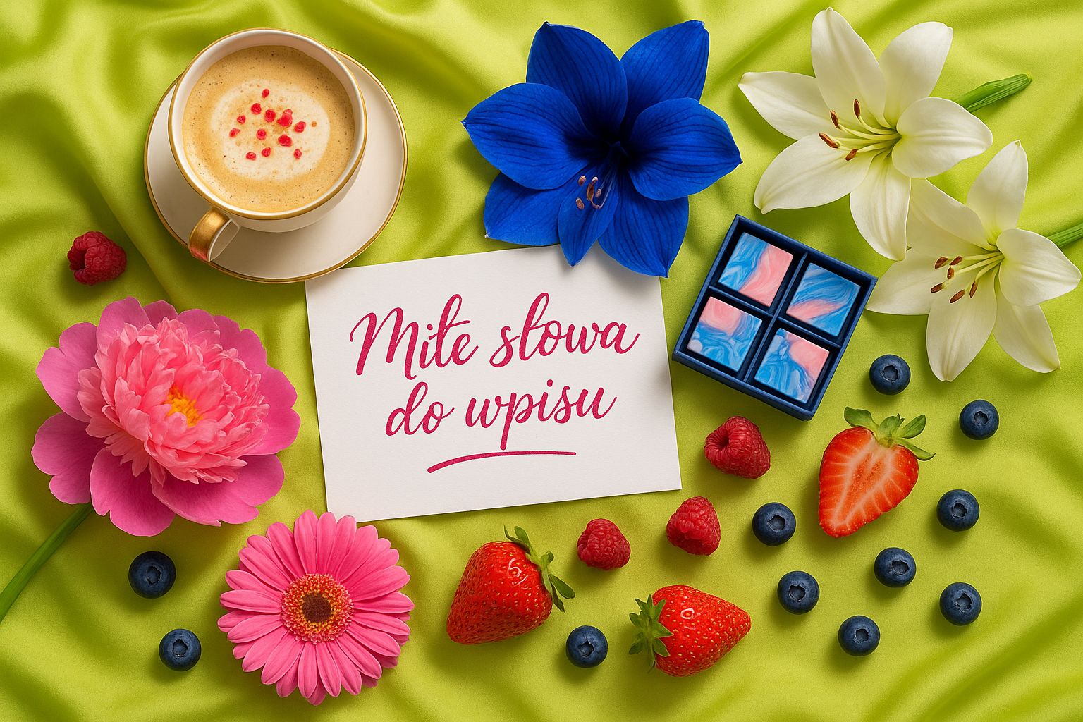 Miłe słowa do wpisu (kartki, liściku, pamiętnika czy wiadomości)
