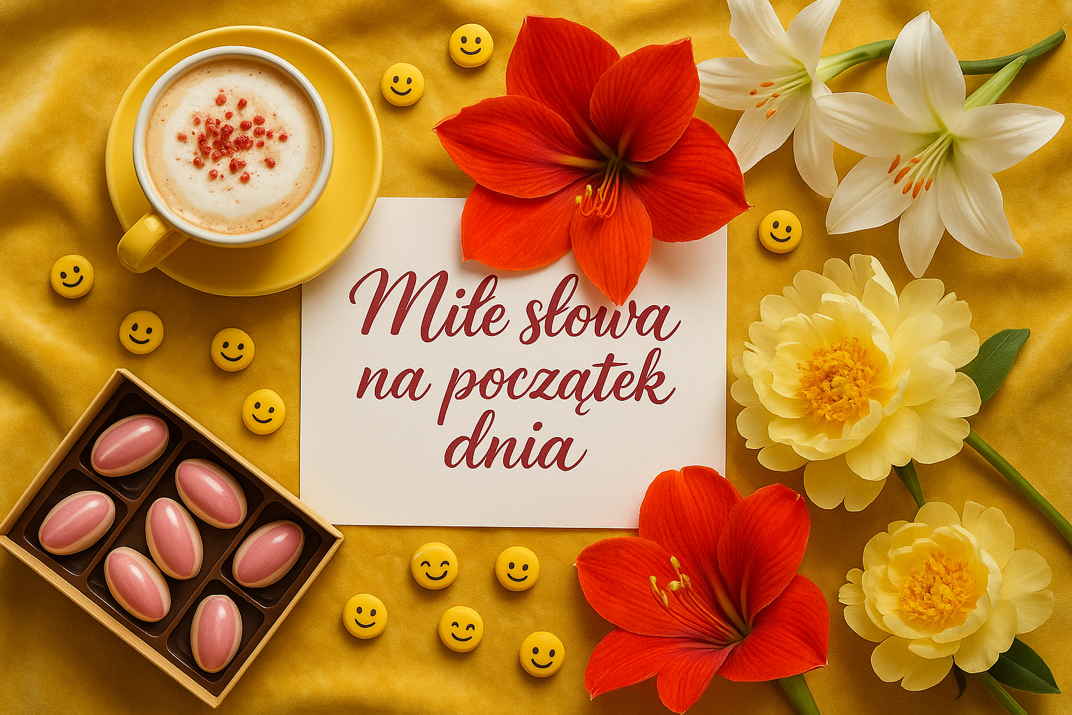 Miłe słowa na początek dnia