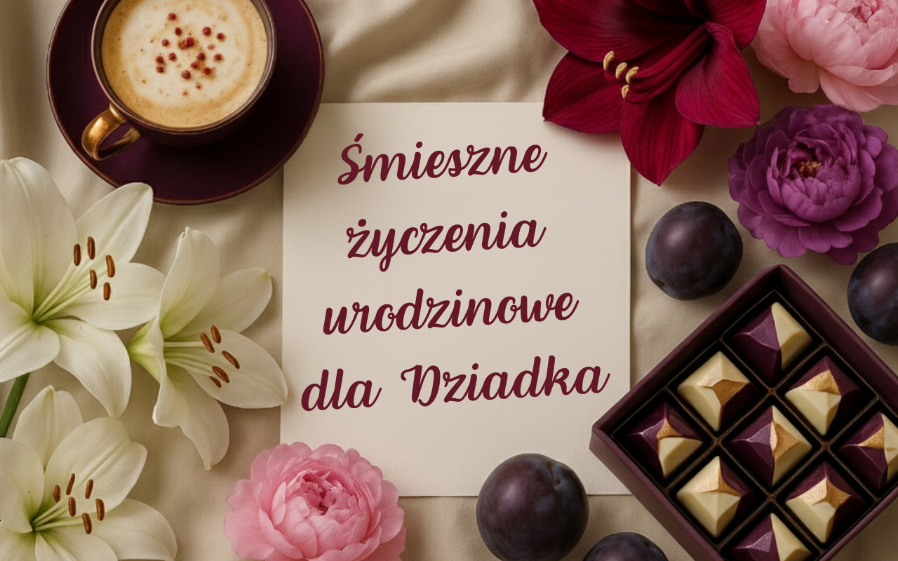 Śmieszne życzenia urodzinowe dla dziadka