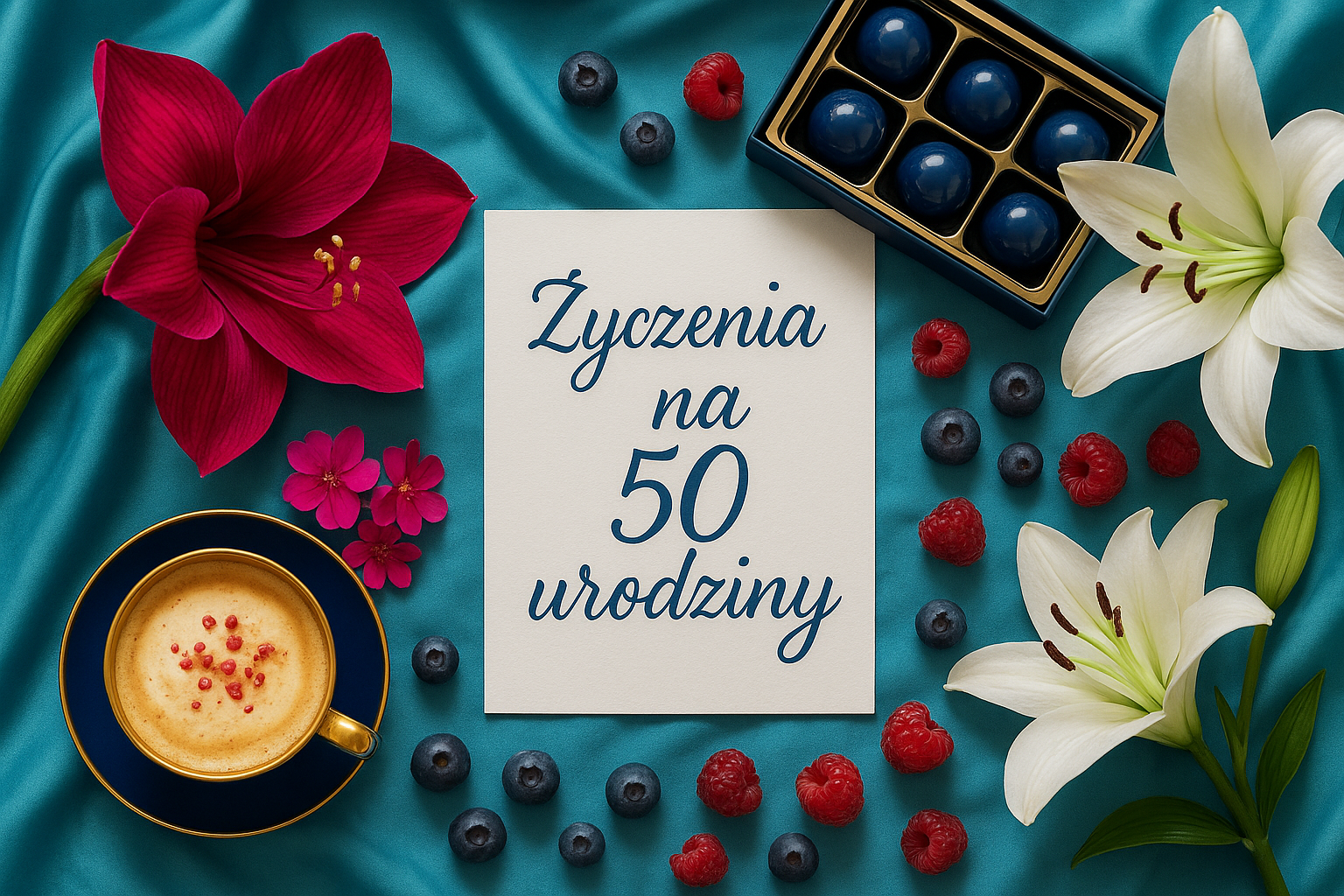 Życzenia na 50 urodziny