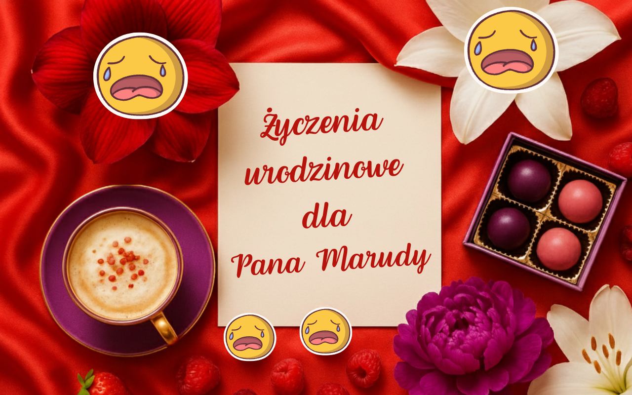 Życzenia urodzinowe dla Pana Marudy