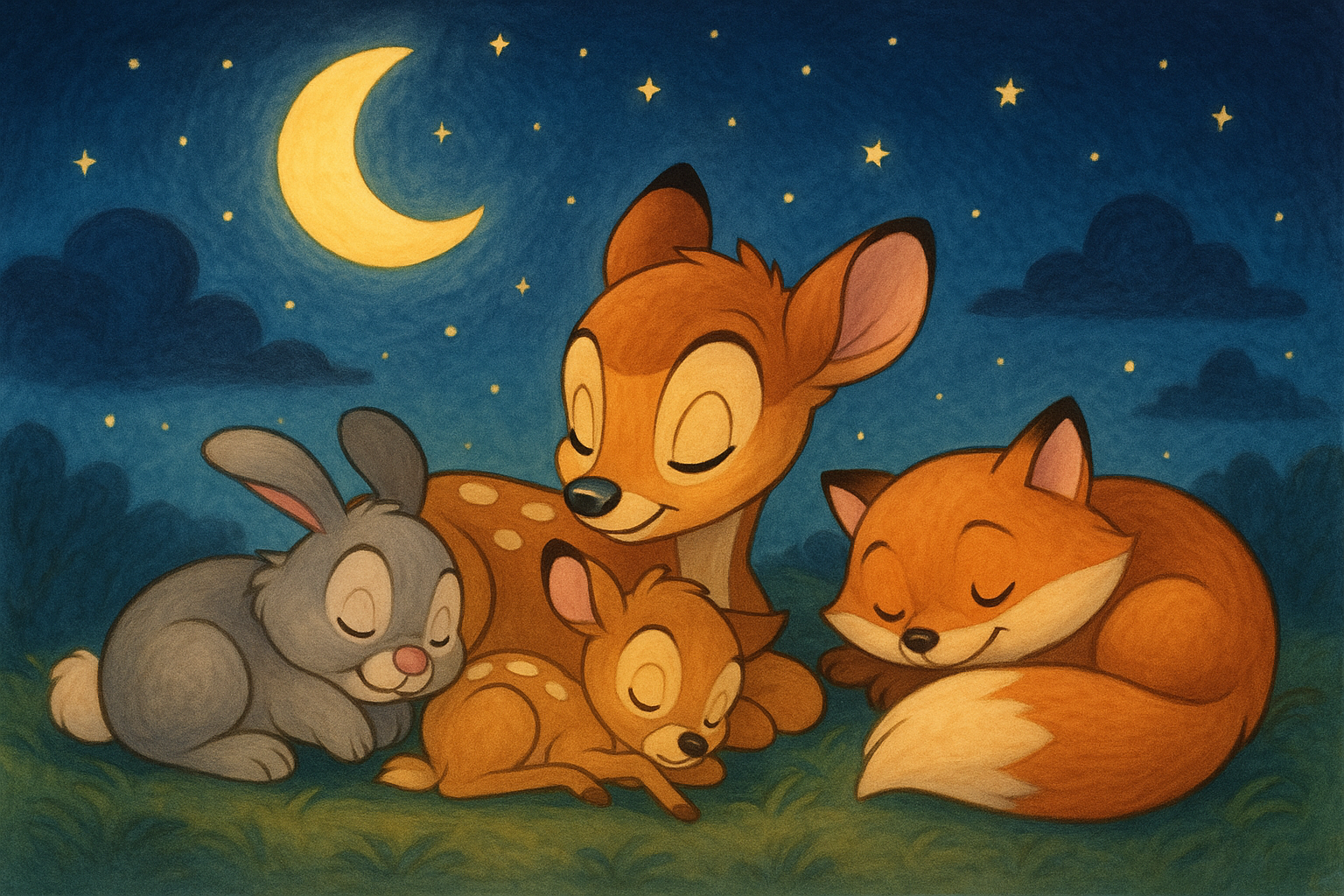 Urocze obrazki na dobranoc